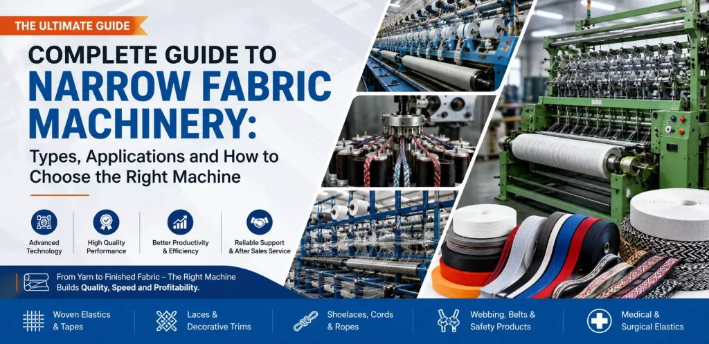 Narrow fabric machinery